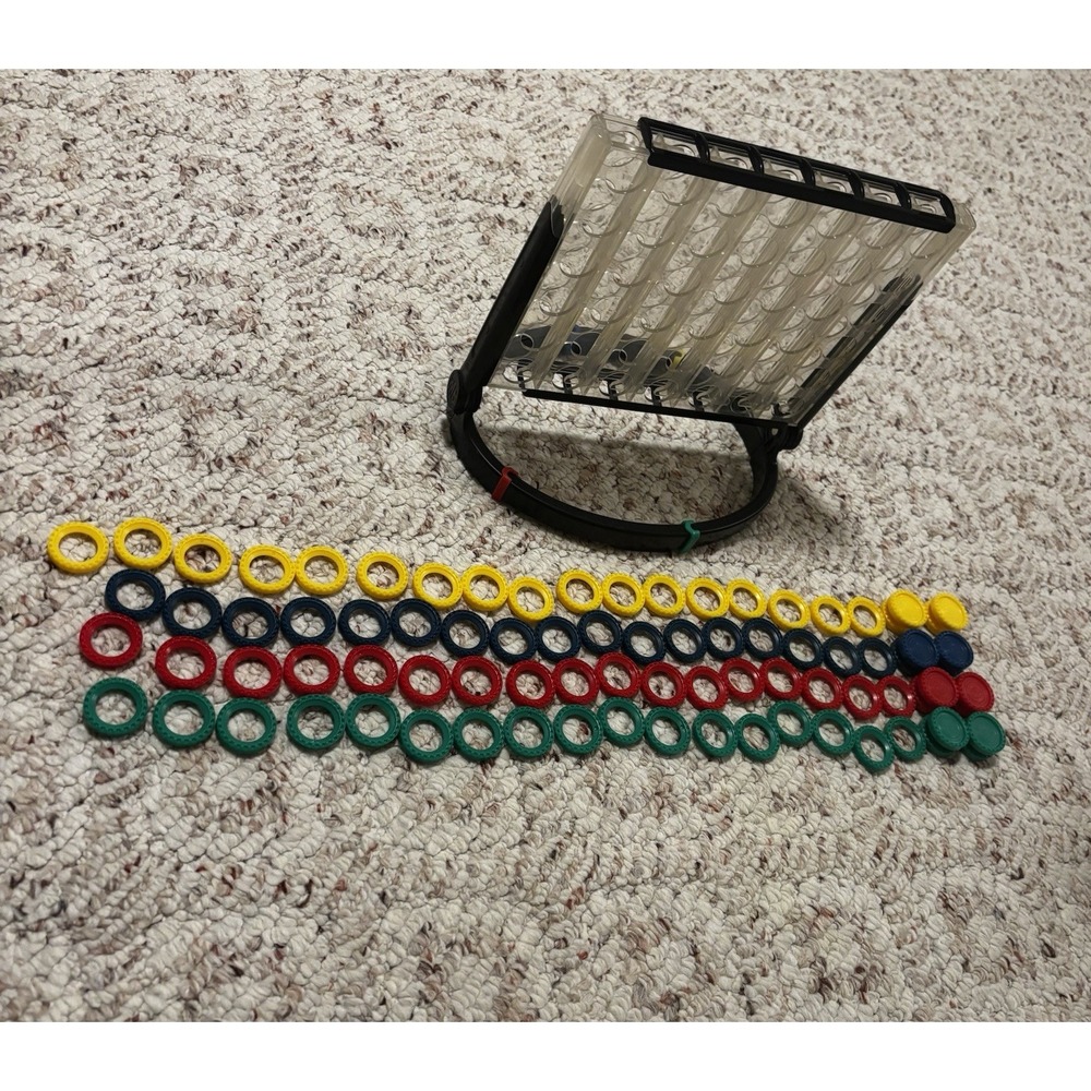 2008 Double Grid Connect 4x4 Hasbro MB Challenge Game - Complete